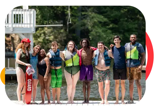 Camp Counselor Participant collage