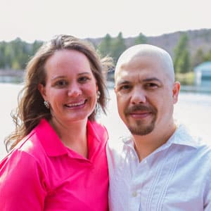 Susan and Mark, owners of the Big Moose Inn.