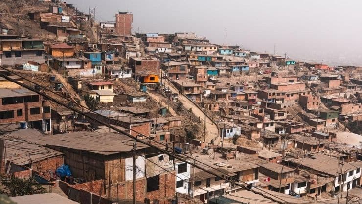 The community of Lima Norte in Peru