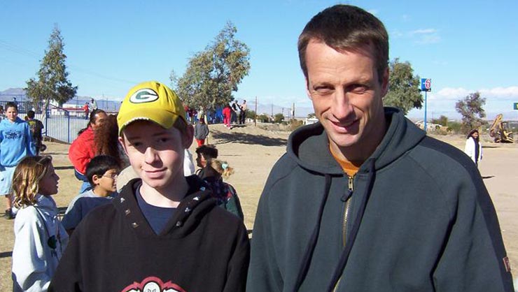 Tony Hawk was an inspiration to many young fans in the 1990s and 2000s.