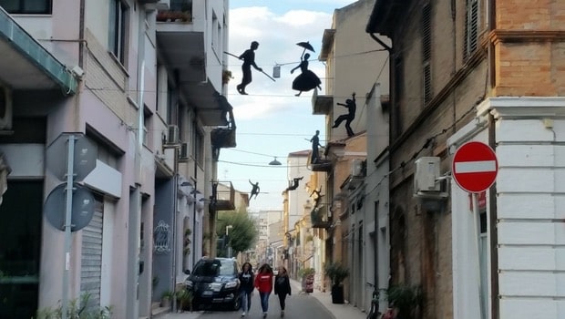 You’ll find the streets in Civitanova Marche are peaceful.