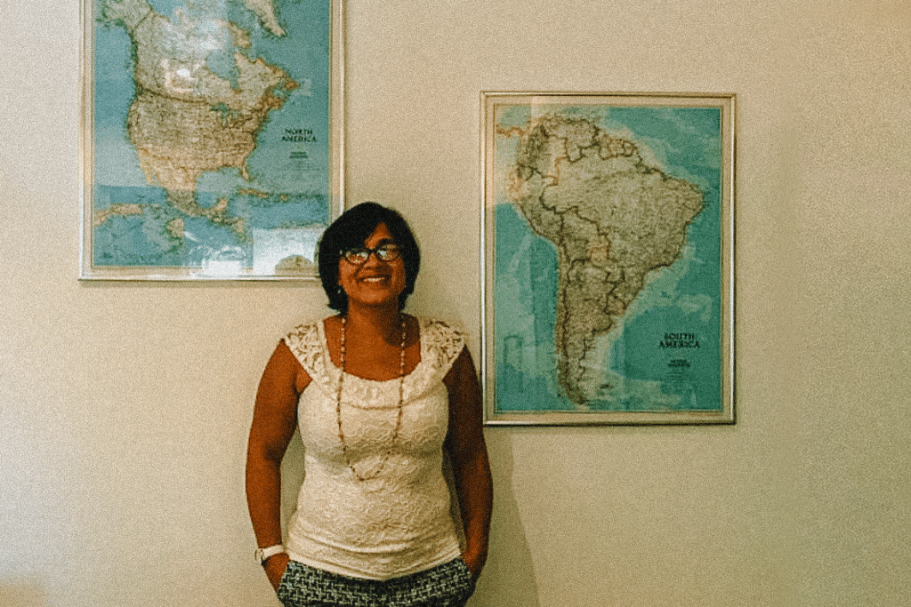 At my last day of work at the Inter-American Institute for Global Change Research.