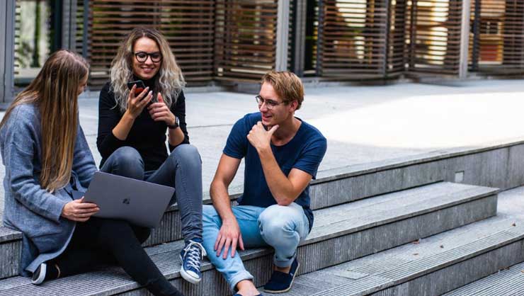 Photo of international talent contributing to American economic growth.