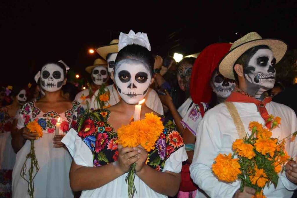 Day of the Dead Celebration in Mexico.