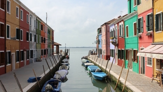 The famously colorful Burano, Italy. Photo courtesy of Sheila X.