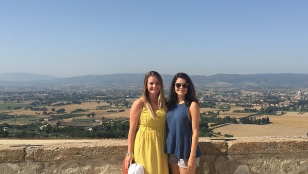 Alex and I visiting Assisi, a hill town in Italy’s Umbria region.