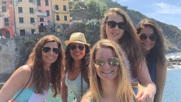 My fellow participants and I in Cinque Terre, Italy - another amazing weekend!