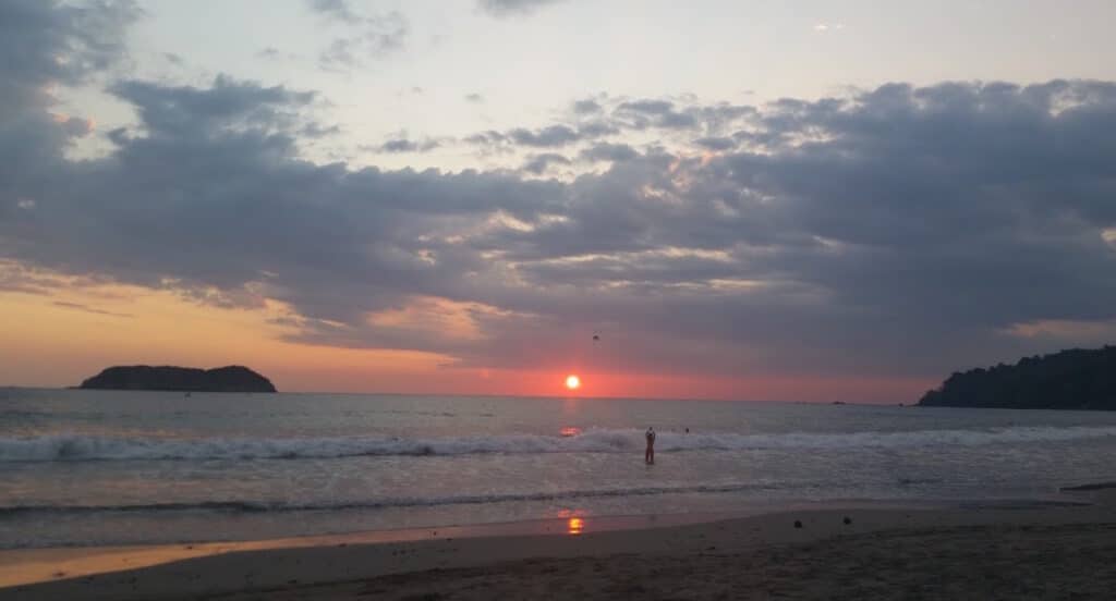 I enjoyed the Manuel Antonio sunset!