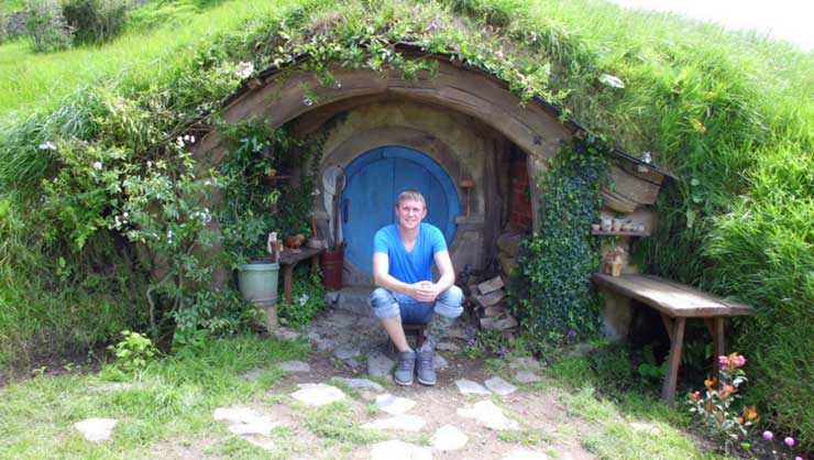 Find work at tourist attractions such as Hobbiton